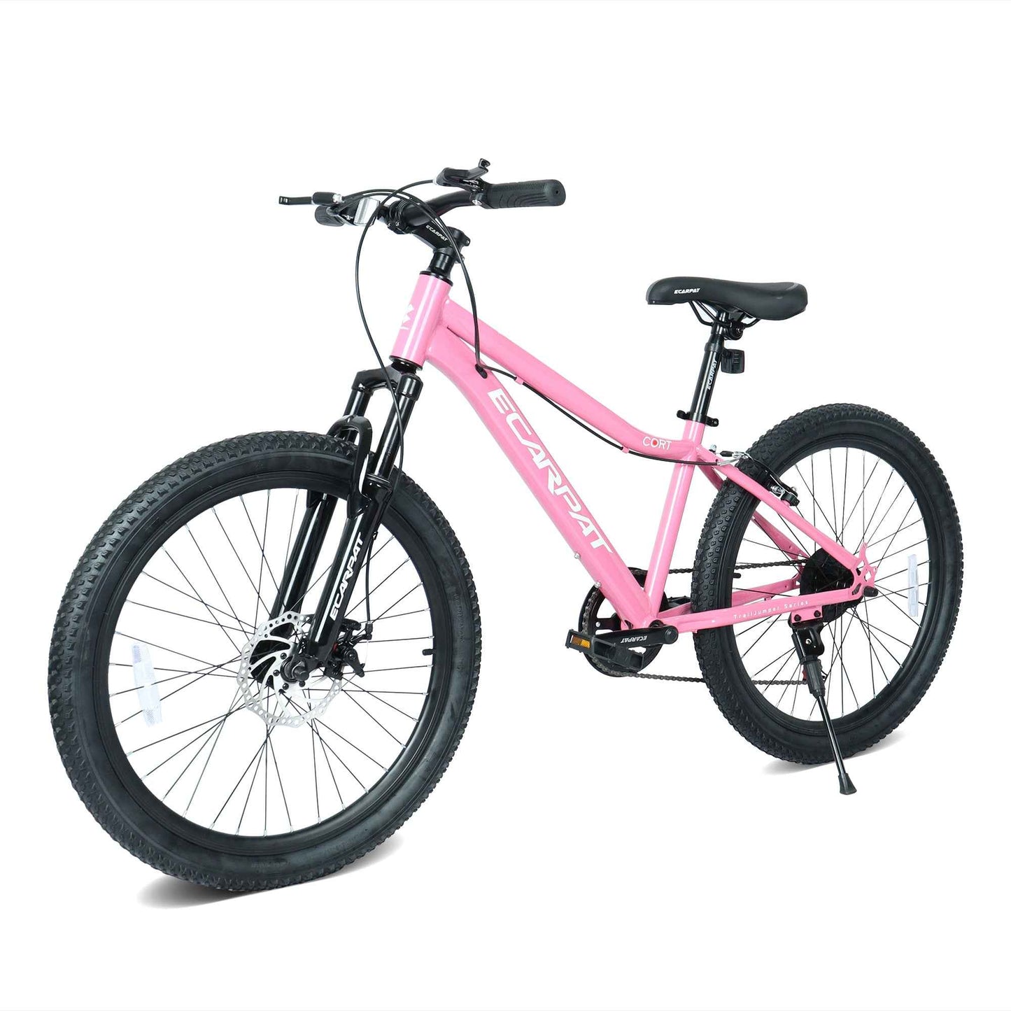 24" Youth Mountain Bike | 7-Speed, Front Disc Brake, Suspension & Alloy Rims