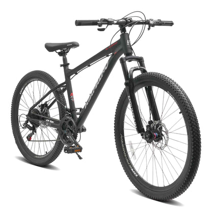 26" All-Terrain Mountain Bike | 21-Speed, Mechanical Disc Brakes & Front Suspension
