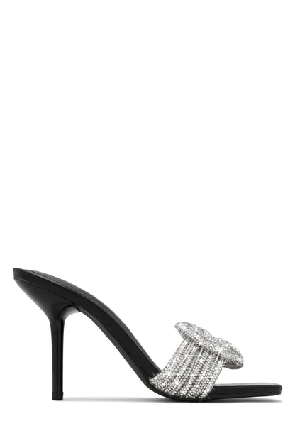 Song Of Love Embellished Mule Heels - Multi