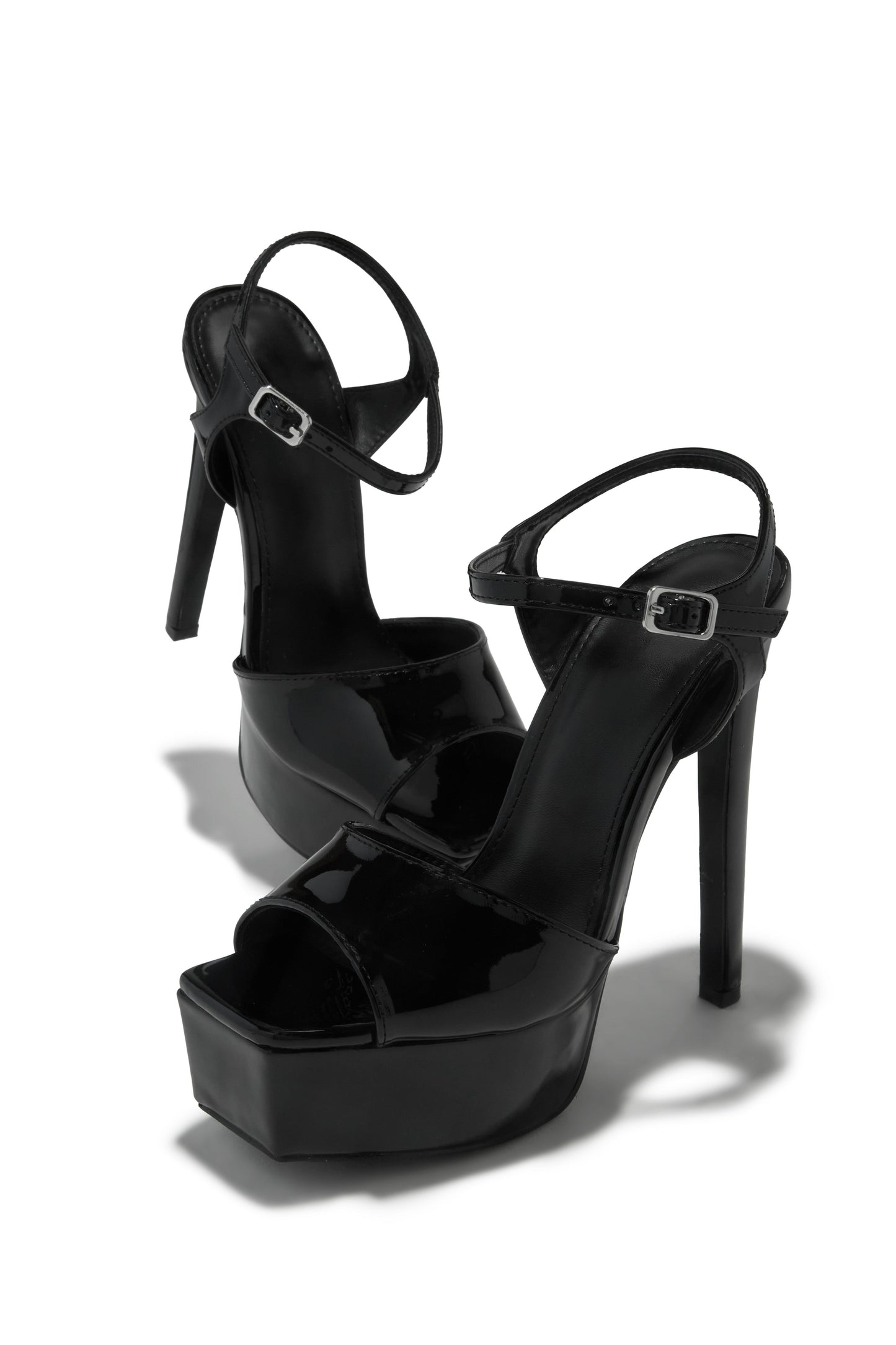 Paulina Platform High Heels - Black