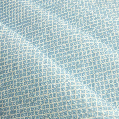 Blue Lotus Flower Fabric