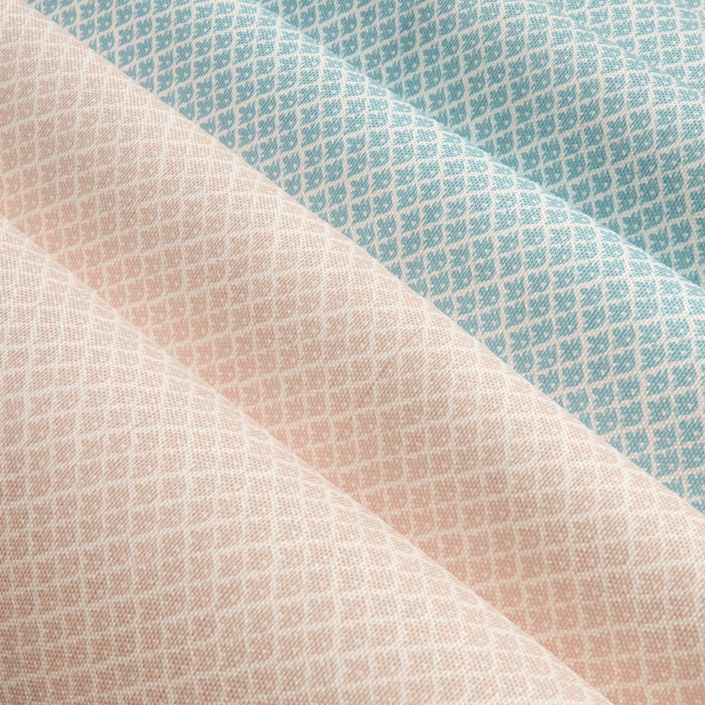 Blue Lotus Flower Fabric