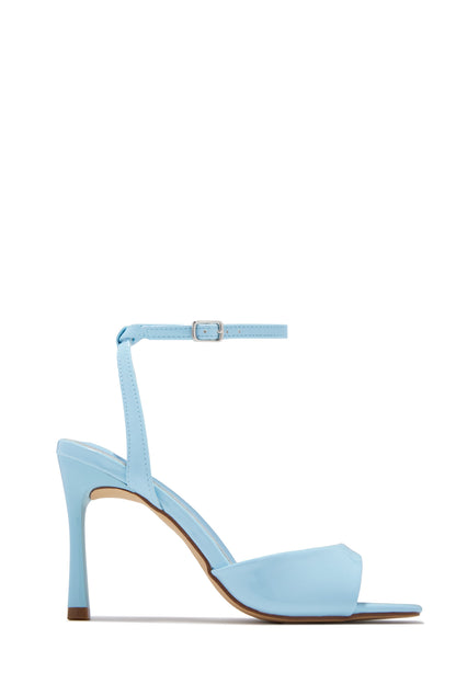Rubianna Mary Jane Ankle Strap Heels - Blue