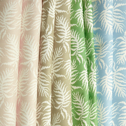 Blue Trailing Ferns Fabric