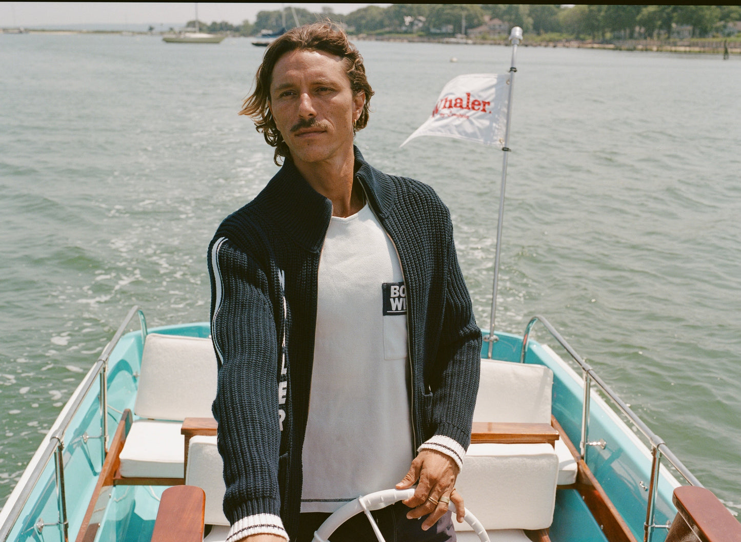'Boston Whaler' Cardigan