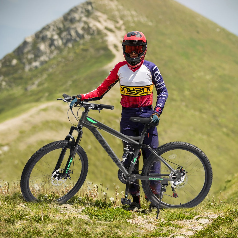 27.5" Full-Suspension Mountain Bike | 21-Speed, Mechanical Disc Brakes & Dual Shock Absorbers