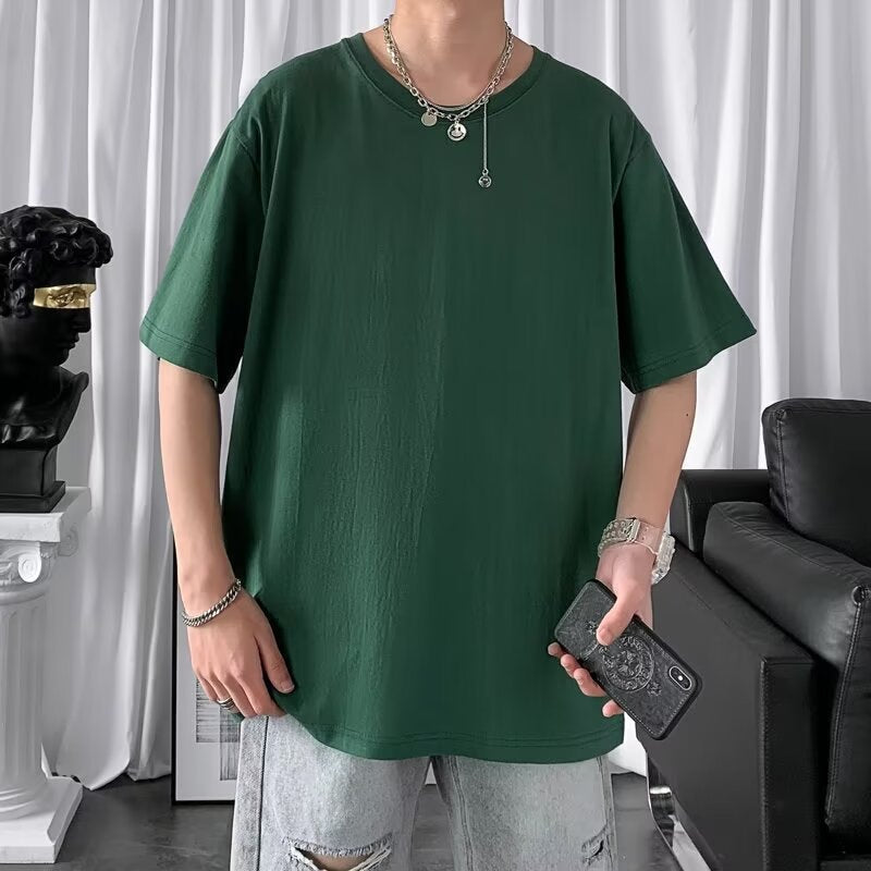 Men's Drop-Shoulder Relaxed Fit T-Shirt – 16 Colors