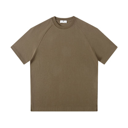Men's Relaxed Fit Combed Cotton Raglan T-Shirt