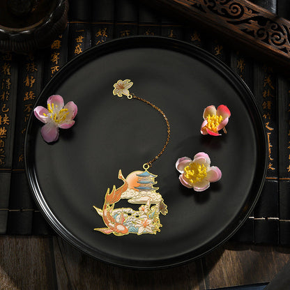 Chinese Style Flower God Classical Bookmark Teachers' Day Color Gift