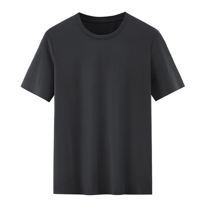 Men's Breathable Mesh-Texture Patchwork T-Shirt