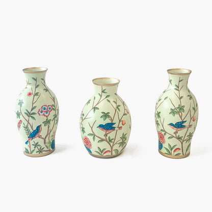 Chinoiserie Tole Bud Vases (Set of 3)
