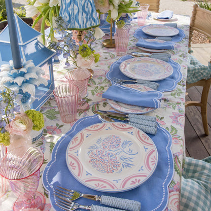 Blue Rattan Cutlery (5 Piece)