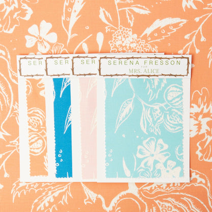 Soft Coral Chelsea Square Fabric