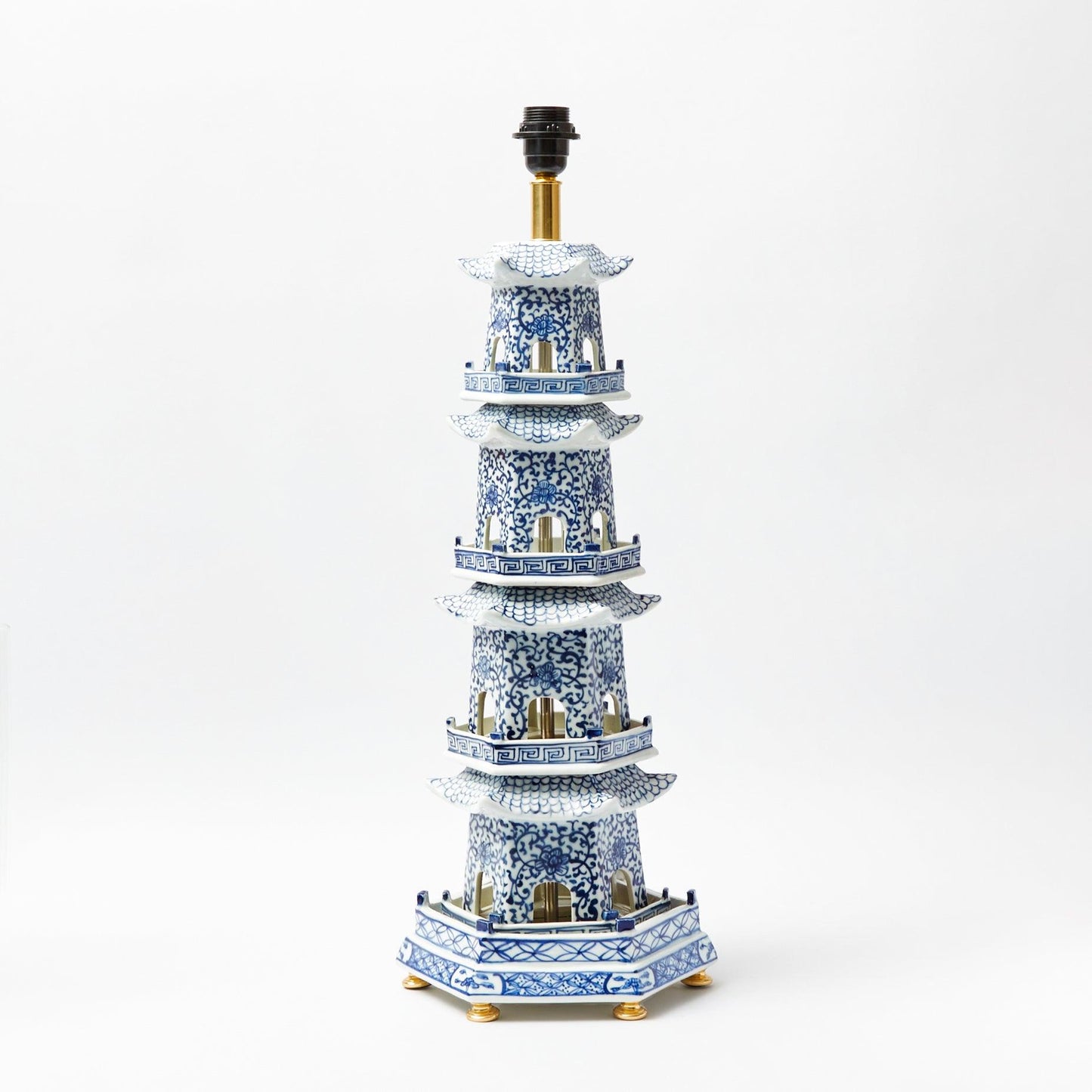 Chinoiserie Pagoda Lamp