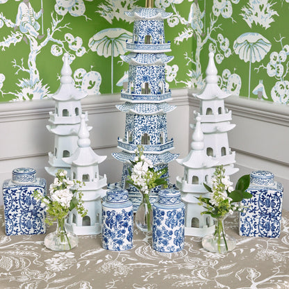 Chinoiserie Pagoda Lamp