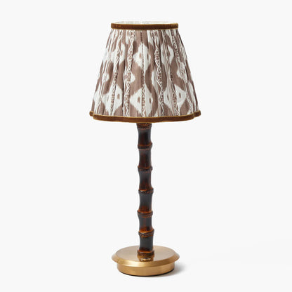 Burnt Bamboo Rechargeable Lamp