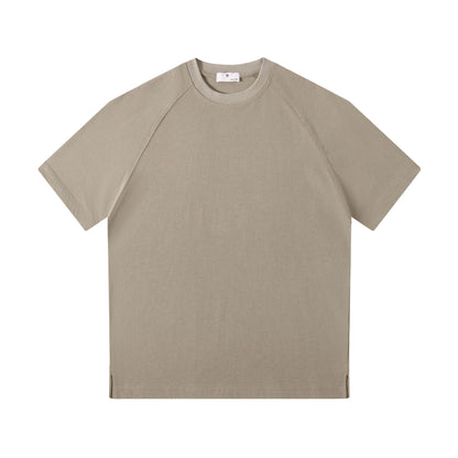 Men's Relaxed Fit Combed Cotton Raglan T-Shirt