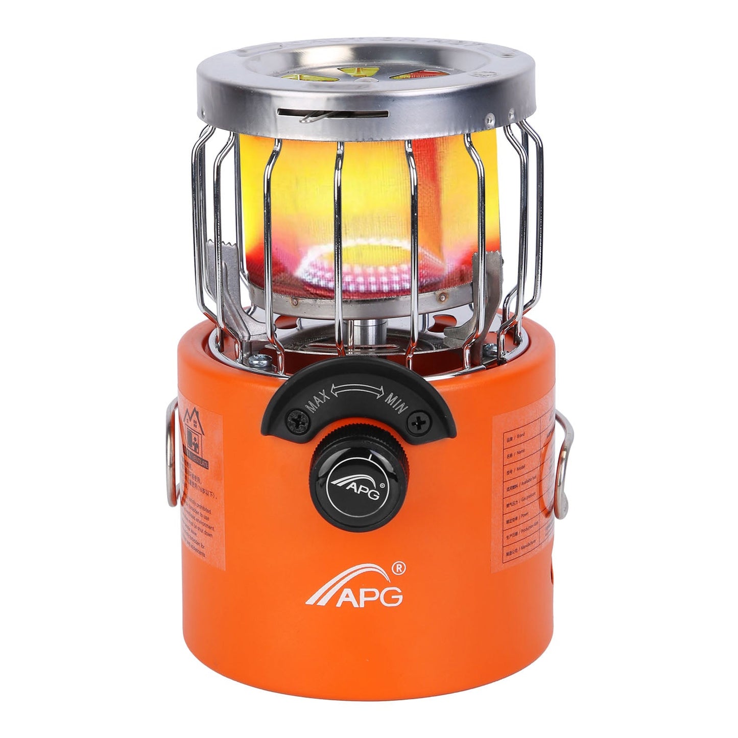 2-in-1 Portable Camping Stove & Tent Heater – 2000W, 3 Modes, 360° Radiant Heat