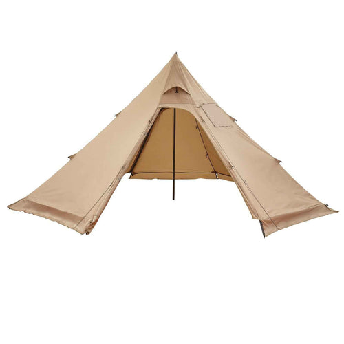 4-Person Hot Tent with Stove Jack | 4-Season Waterproof Tipi Camping Tent