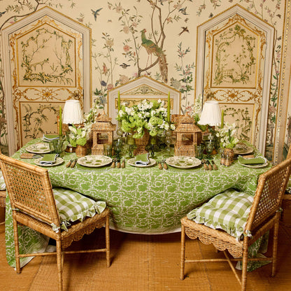 Spring Green Pheasant Tablecloth