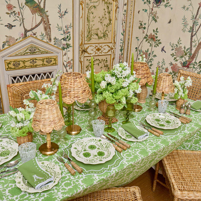 Spring Green Pheasant Tablecloth