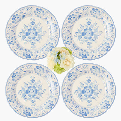 Blue Pandora Dinner Plates (Set of 4)