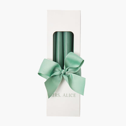 Dusty Green Candles (Set of 8)