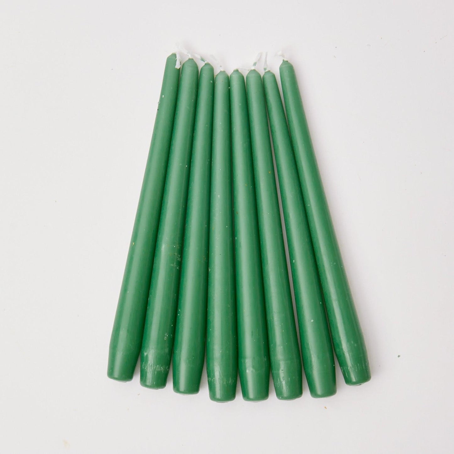 Dusty Green Candles (Set of 8)