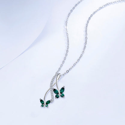 Butterfly Necklace Women's Fashion Simple Clavicle Chain Mother's Day Gift