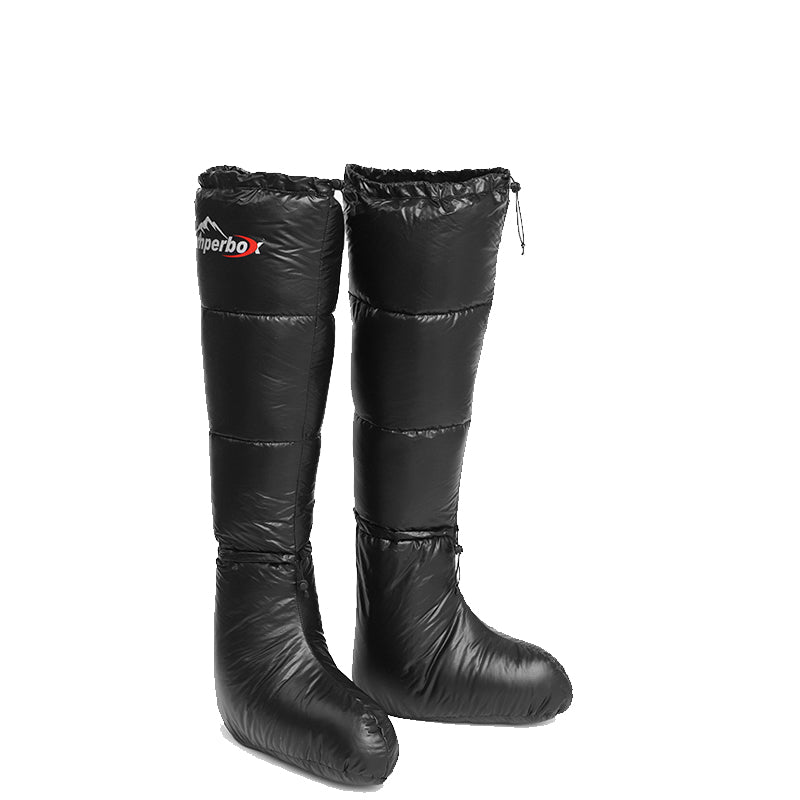 Down Insulated Camping Socks – Sleeping Bag Booties for Cold Nights