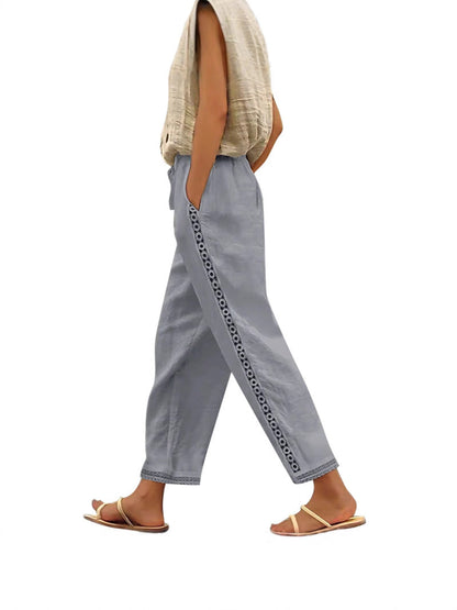 Beauty Clothing Loose Wide-leg Pants Casual