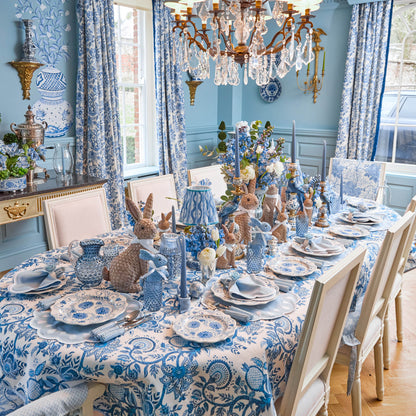 Blue Flowers Starter Plate