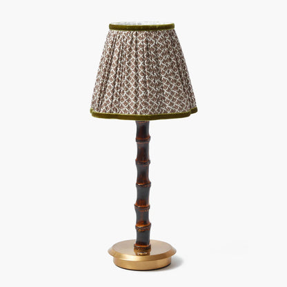 Burnt Bamboo Rechargeable Lamp