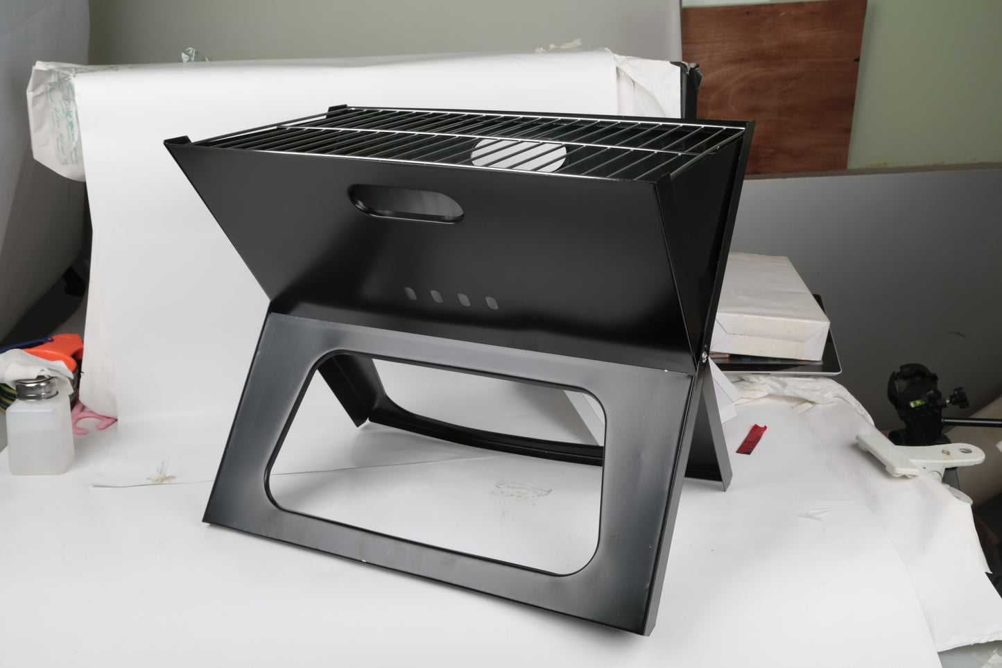 Foldable Portable Charcoal BBQ Grill – 170 sq in Cooking Surface