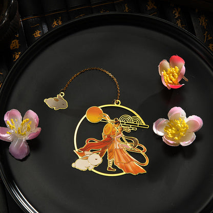 Chinese Style Flower God Classical Bookmark Teachers' Day Color Gift
