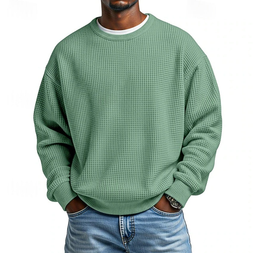 Men's Relaxed Fit Pullover Sweatshirt