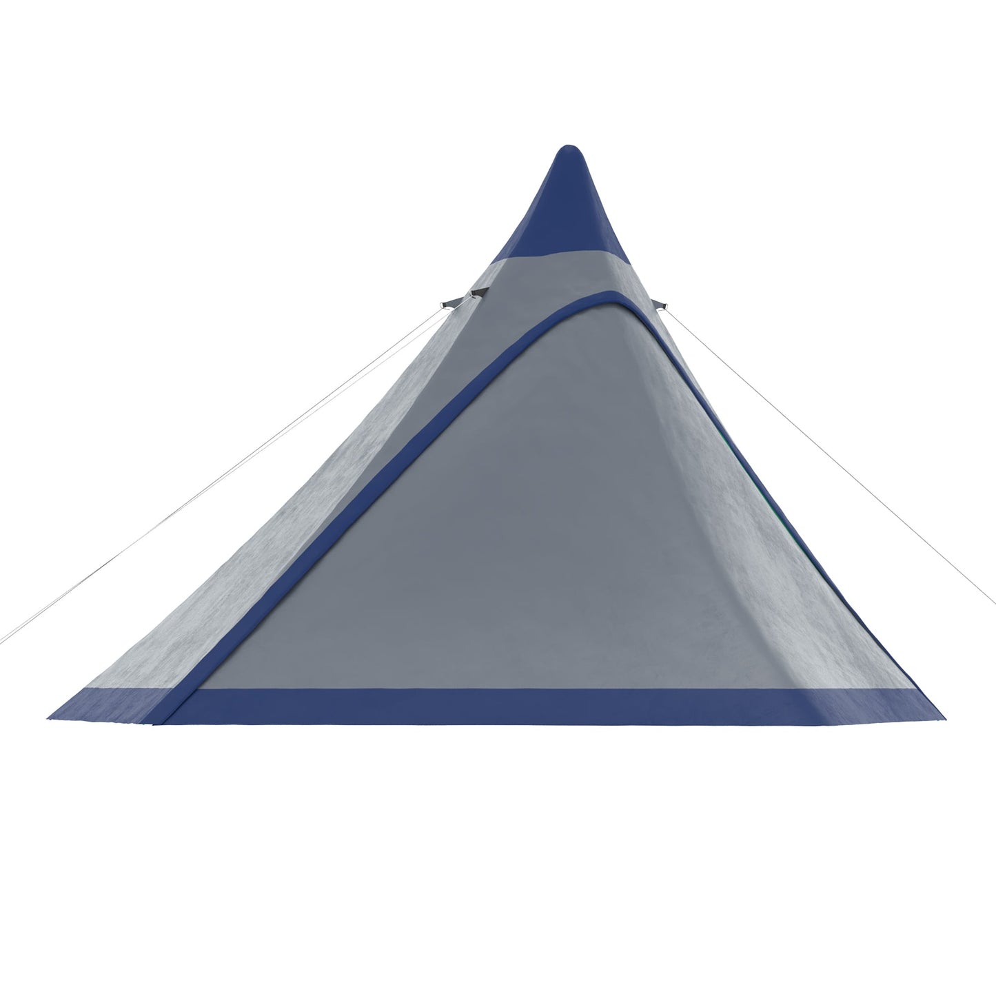 2-3 Person Teepee Camping Tent with Porch – Waterproof, Carry Bag Included