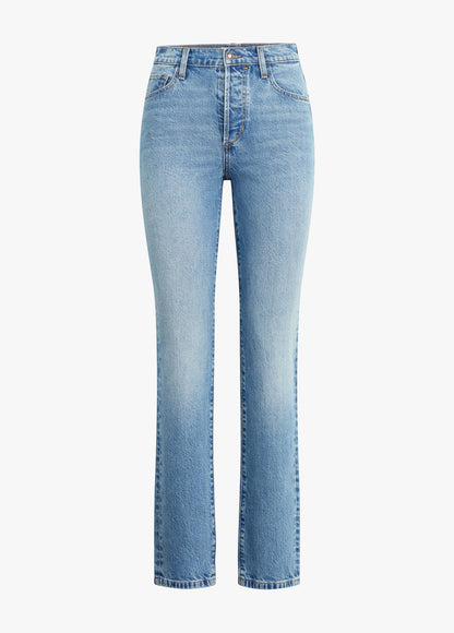 THE JEN MID RISE SLIM STRAIGHT