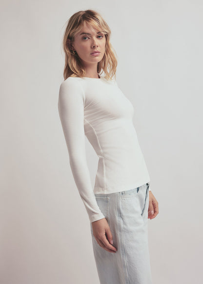 THE RIBBED LONG SLEEVE