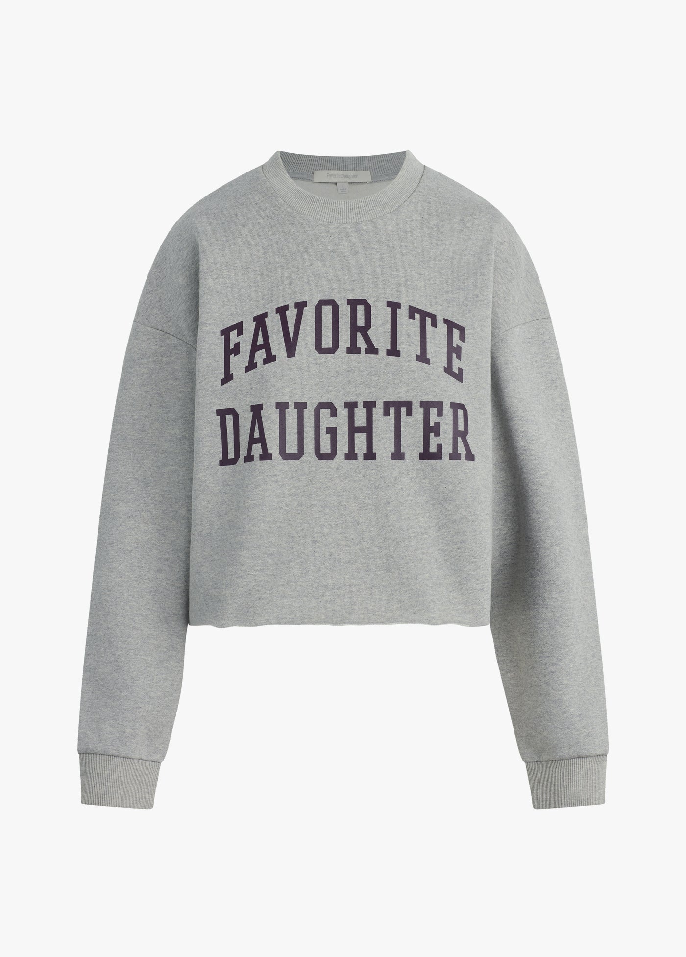 THE CROPPED COLLEGIATE SWEATSHIRT