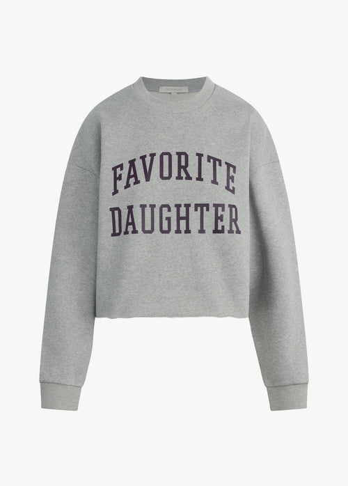 THE CROPPED COLLEGIATE SWEATSHIRT