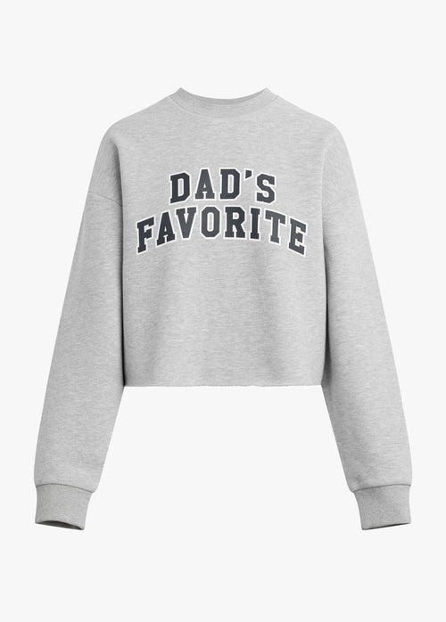 THE CROPPED DAD'S FAVORITE SWEATSHIRT