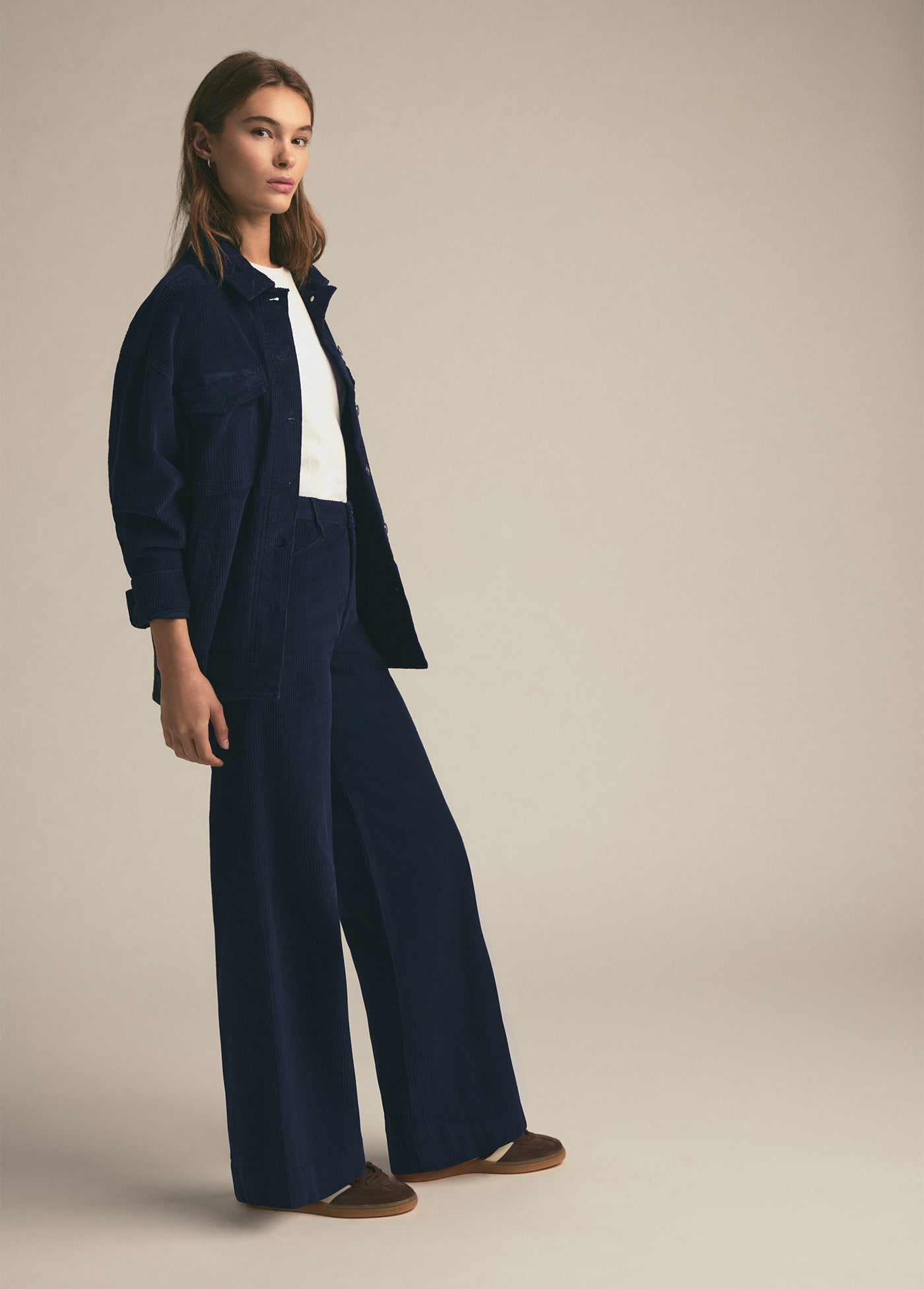 THE MISCHA CORD WIDE LEG