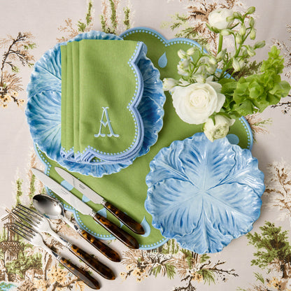 Blue Serena Cabbage Starter Plate