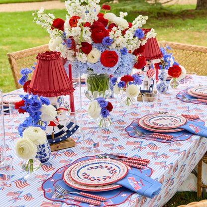 Blue & Red Josephine Starter Plate