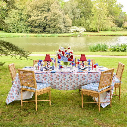 Blue & Red Josephine Starter Plate