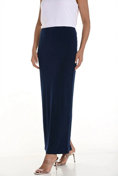 Frank Lyman High Waist Pull On Pencil Maxi Skirt 258009