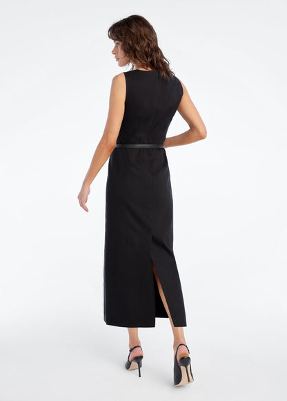 THE PERFECT OPPORTUNITY LINEN DRESS