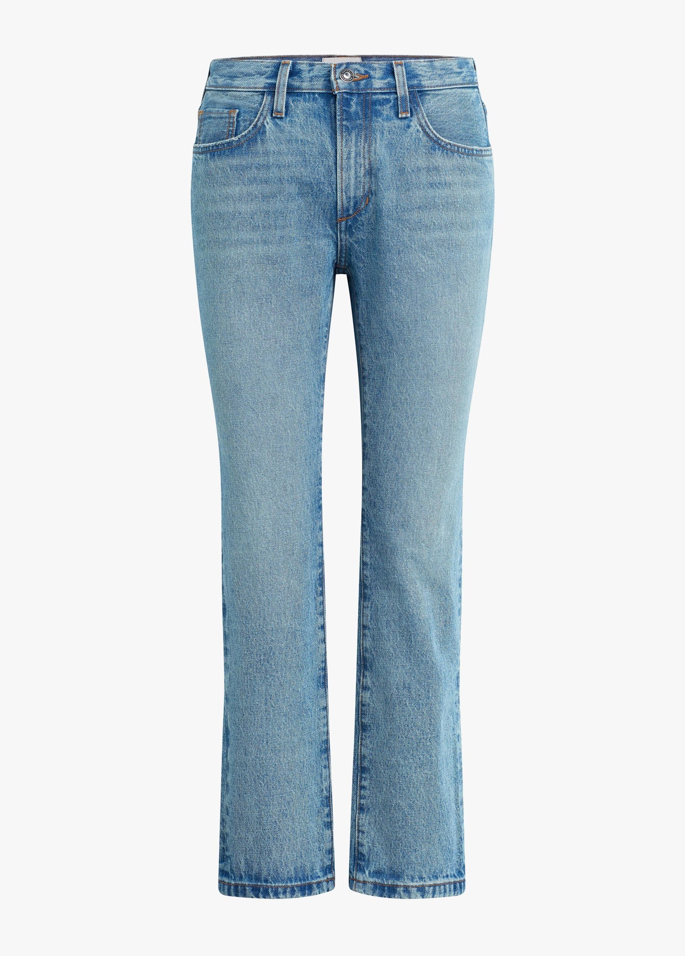 THE SHORTIE MIKAELA LOW SLUNG LONG SLIM STRAIGHT