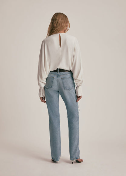 THE MIKAELA LOW SLUNG LONG SLIM STRAIGHT